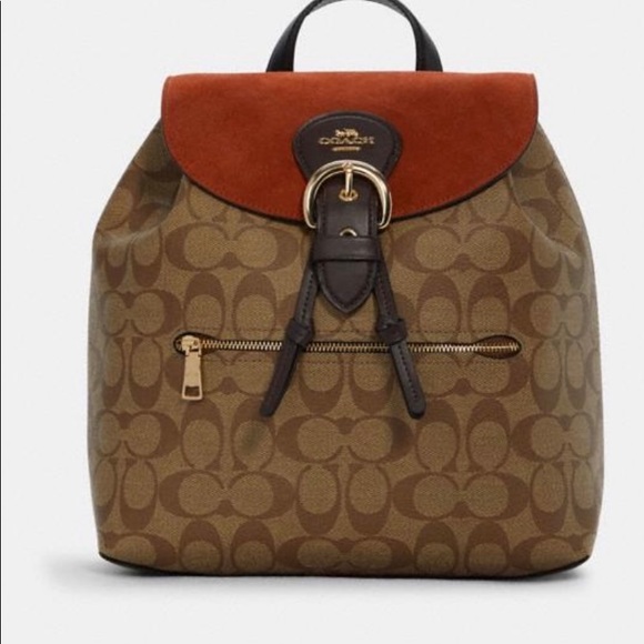 Coach Handbags - Kleo Backpack In Signature Canvas